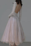 marc le bihan ballet skirt 25001 BEIGE/WHITE